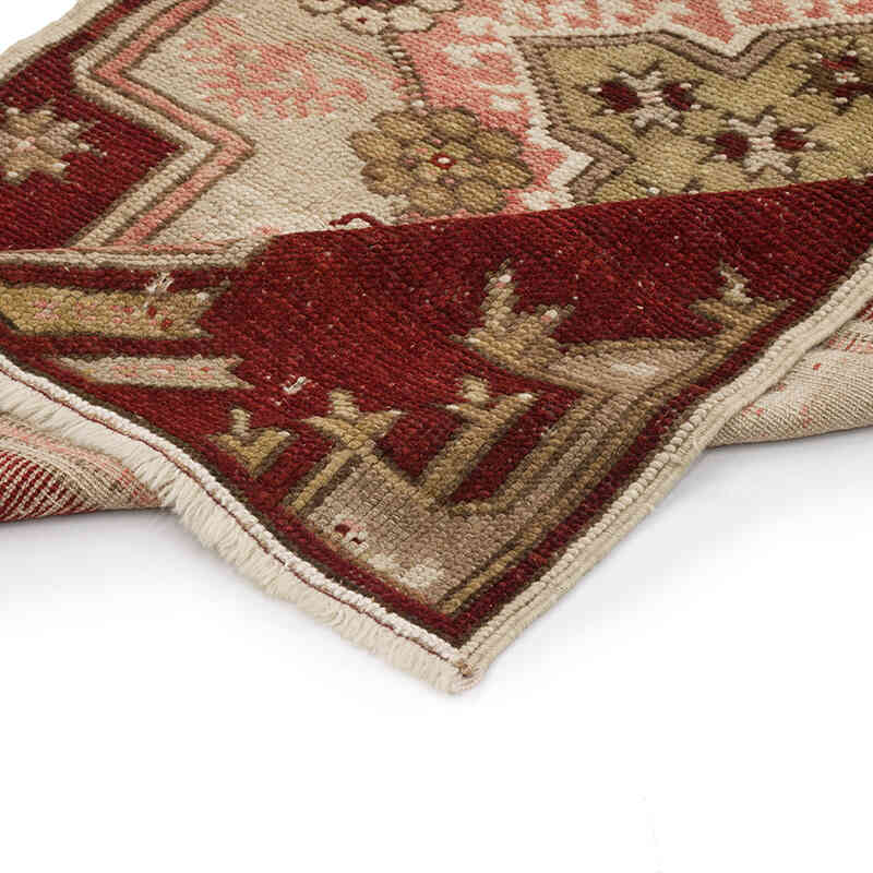 Alfombra Vintage Turca Anudada a Mano - 78 cm x 133 cm - K0069390