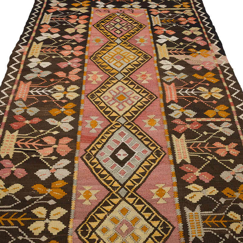 Alfombra Vintage Artvin Kilim - 128 cm x 336 cm - K0069398