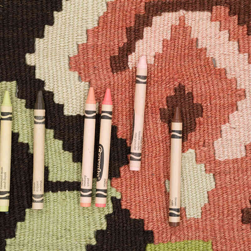 Vintage Bardiz Kilim Rug - 6' 6" x 8' 5" (78" x 101") - K0069399