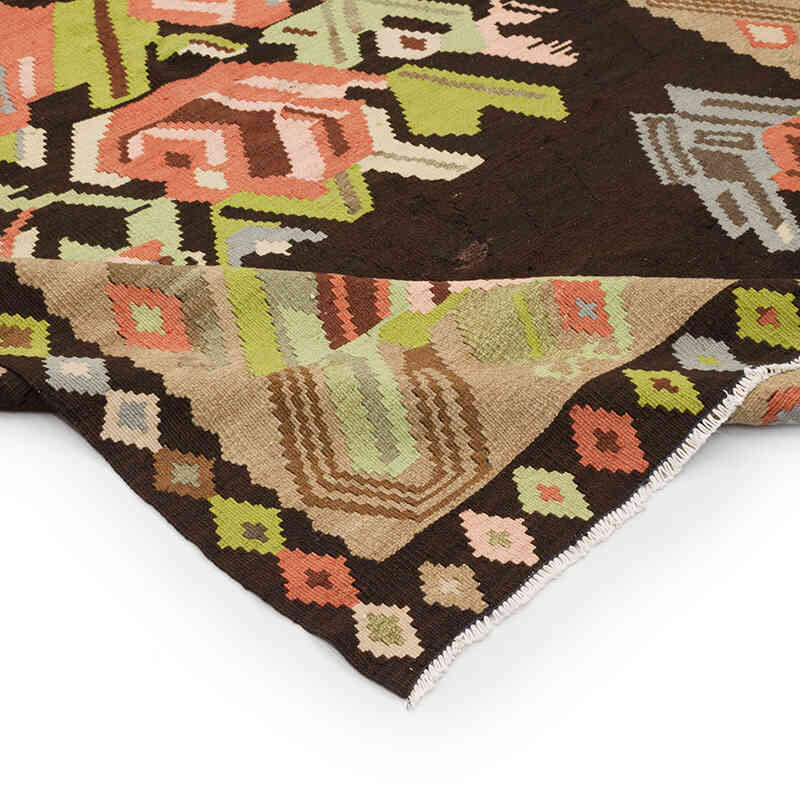 Vintage Bardiz Kilim Rug - 6' 6" x 8' 5" (78" x 101") - K0069399