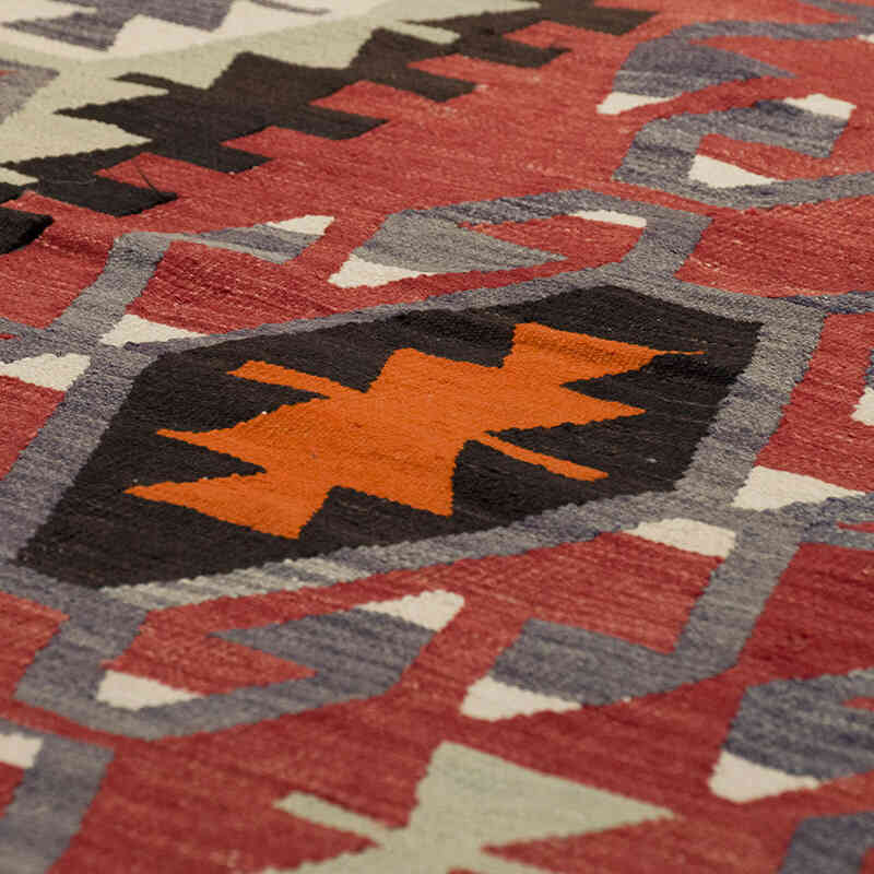 Vintage Denizli Kilim Rug - 6' 3" x 10' 11" (75" x 131") - K0069403