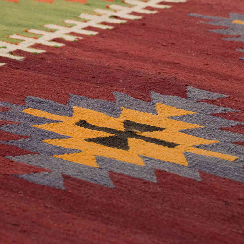 Alfombra Vintage Manisa Kilim - 184 cm x 374 cm - K0069405