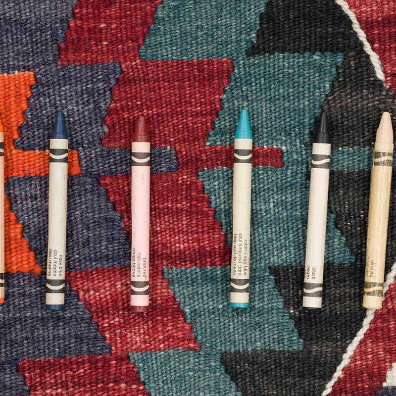 Alfombra Vintage Denizli Kilim - 183 cm x 338 cm - K0069409