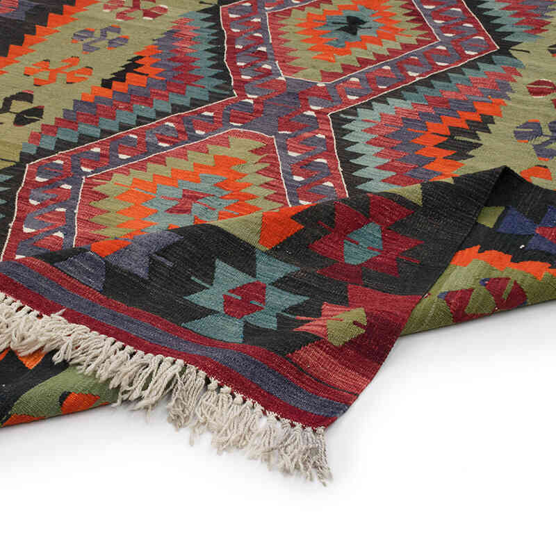 Alfombra Vintage Denizli Kilim - 183 cm x 338 cm - K0069409