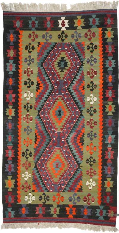 Alfombra Vintage Denizli Kilim - 183 cm x 338 cm