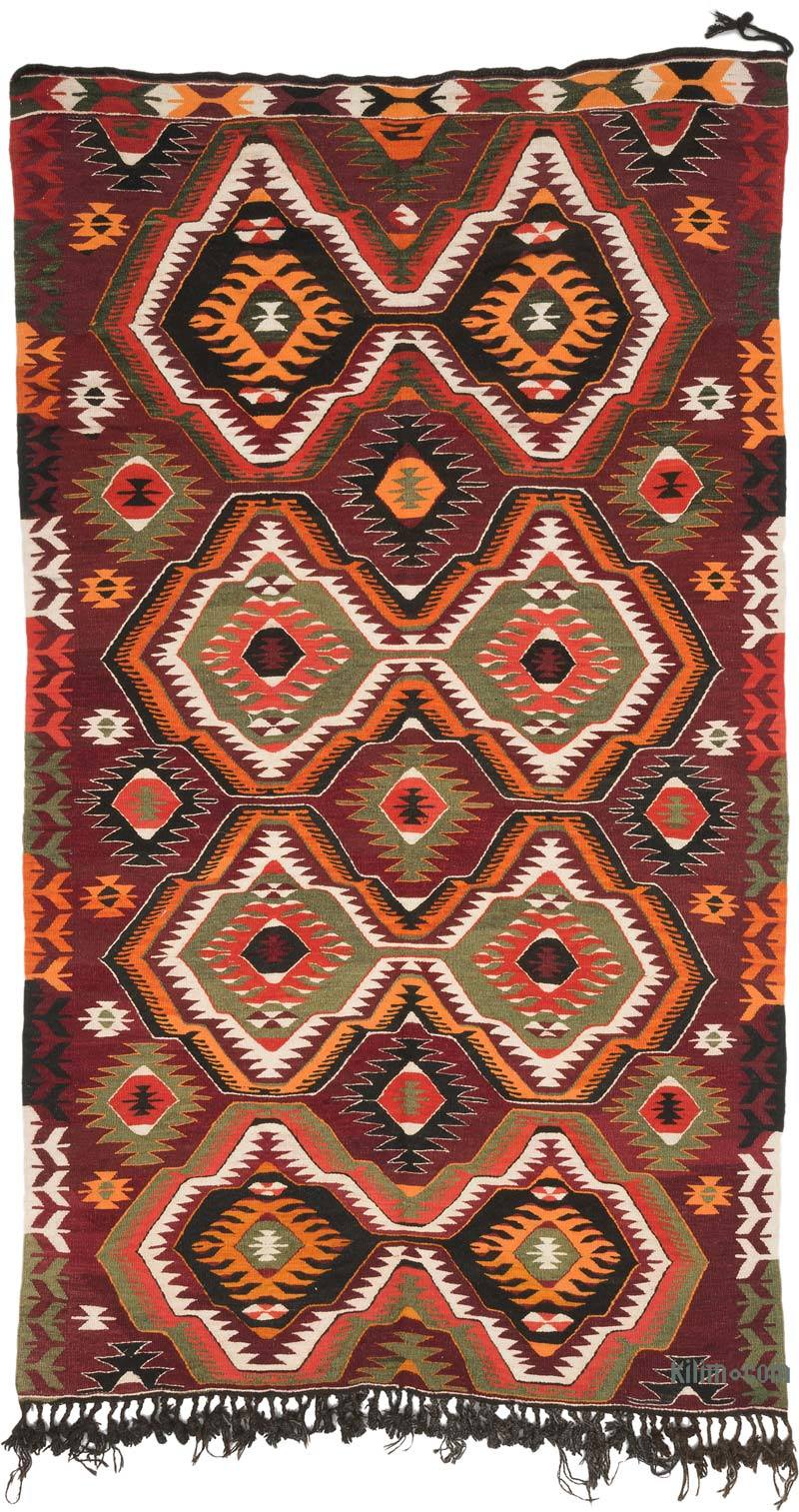 Vintage Mut Kilim Rug - 4' 9" x 8' 5" (57" x 101") - K0069410