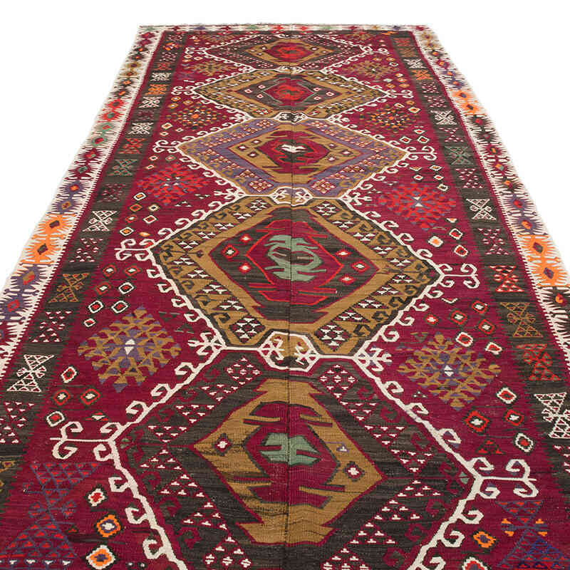 Alfombra Kayseri Kilim Vintage - 152 cm x 363 cm - K0069419