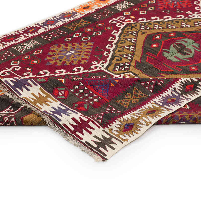 Alfombra Kayseri Kilim Vintage - 152 cm x 363 cm - K0069419