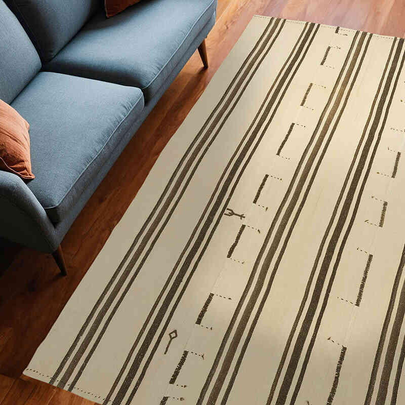 Alfombra Vintage Anatolian Kilim - 183 cm x 267 cm - K0069424