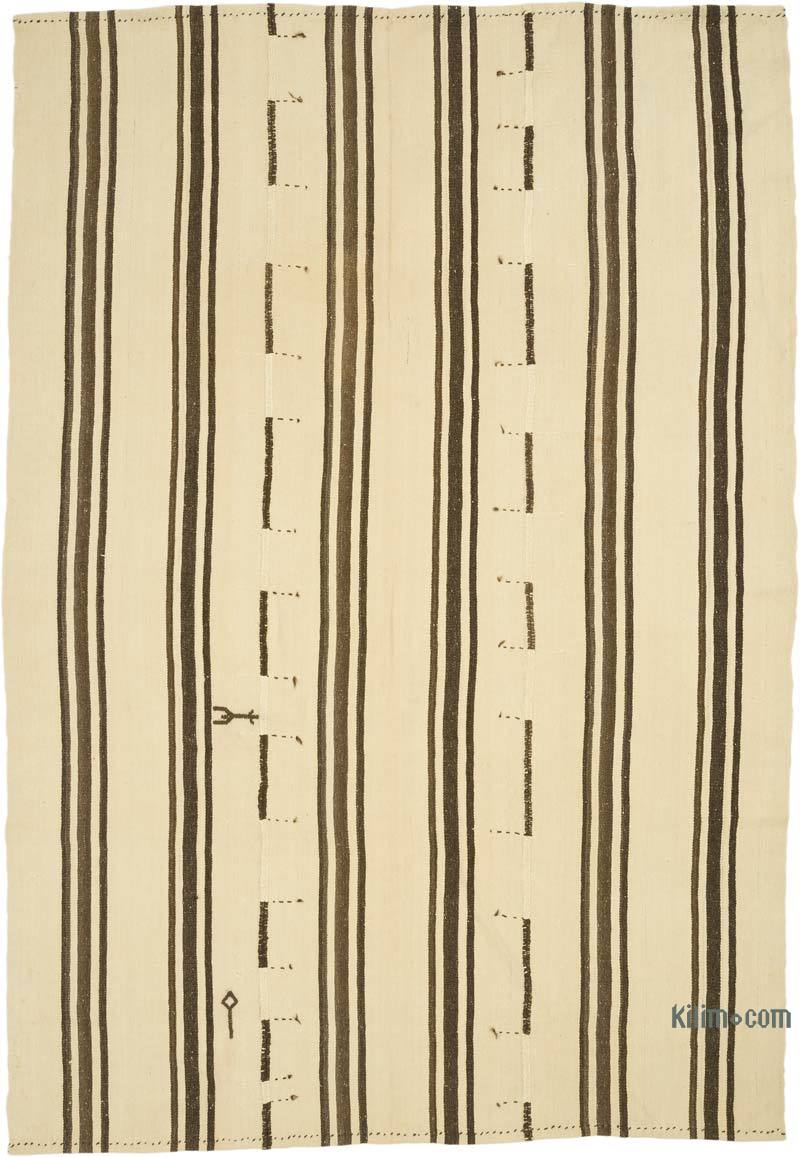 Alfombra Vintage Anatolian Kilim - 183 cm x 267 cm - K0069424