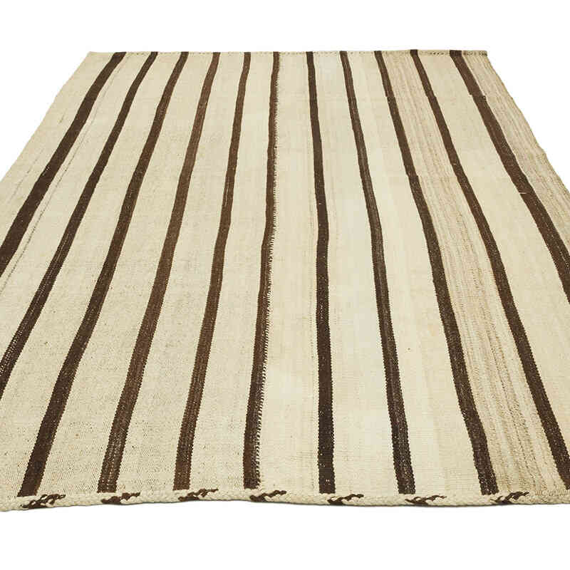 Alfombra Vintage Anatolian Kilim - 160 cm x 241 cm - K0069425