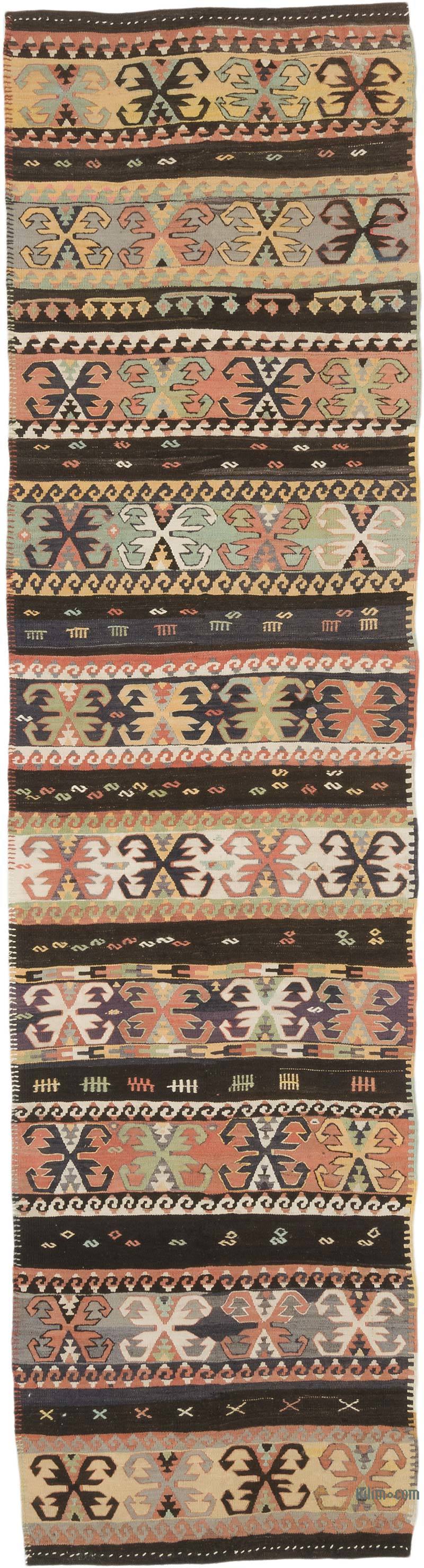 Corredor Vintage Malatya Kilim - 87 cm x 331 cm - K0069429