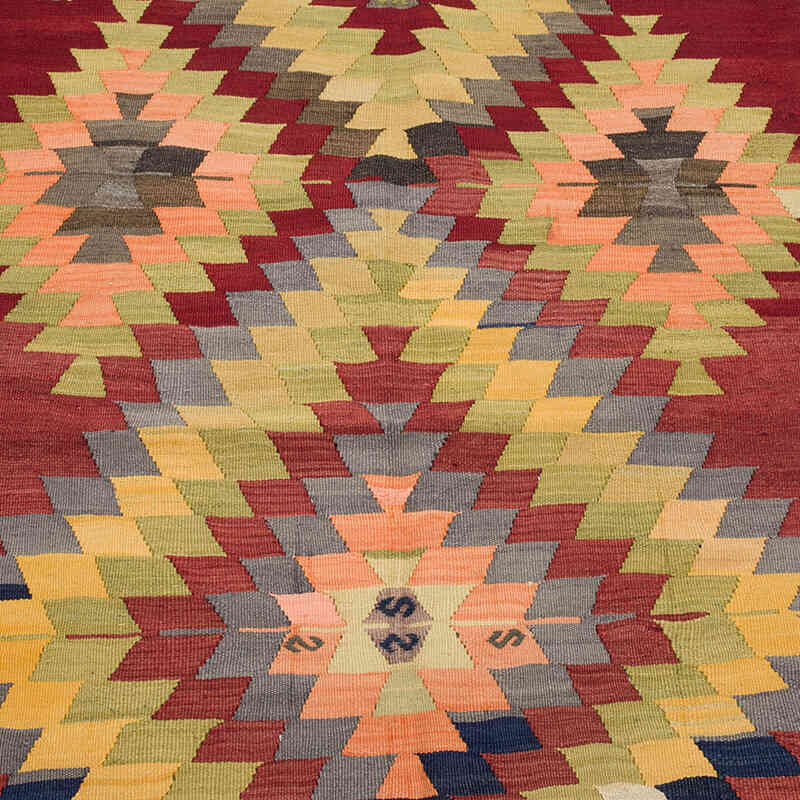 Vintage Konya Kilim Rug - 3' 4" x 4' 10" (40" x 58") - K0069442
