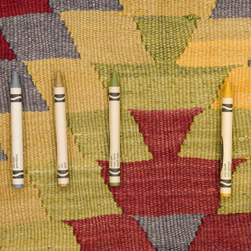 Vintage Konya Kilim Rug - 3' 4" x 4' 10" (40" x 58") - K0069442