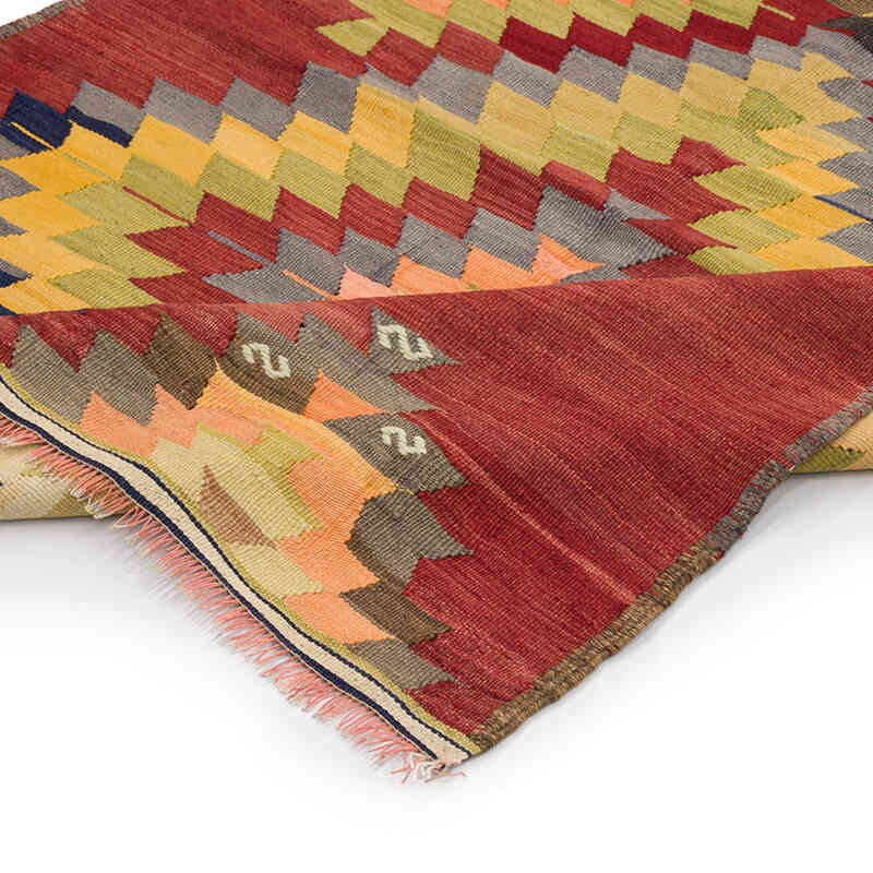 Vintage Konya Kilim Rug - 3' 4" x 4' 10" (40" x 58") - K0069442
