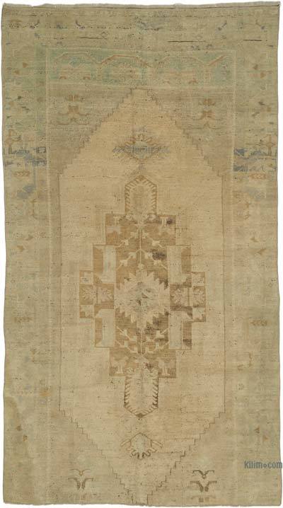 Vintage Turkish Hand-Knotted Rug - 5'  x 8' 11" (60" x 107")