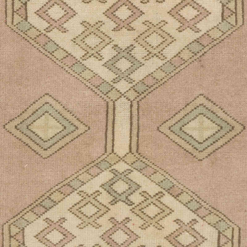 Vintage Turkish Hand-Knotted Runner - 2' 8" x 10' 9" (32" x 129") - K0069456