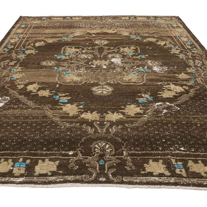 Vintage Turkish Hand-Knotted Rug - 6' 9" x 9' 3" (81" x 111") - K0069457