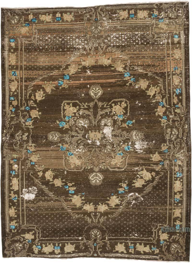 Vintage Turkish Hand-Knotted Rug - 6' 9" x 9' 3" (81" x 111") - K0069457