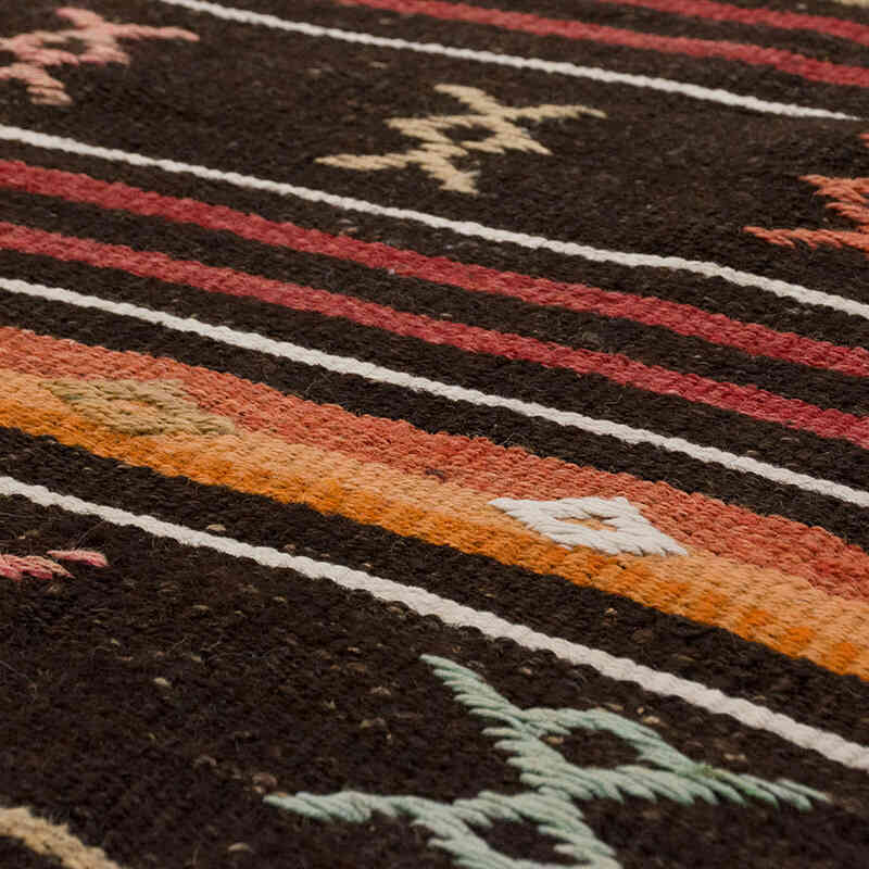 Vintage Anatolian Kilim Rug - 6' 1" x 10' 10" (73" x 130") - K0069467