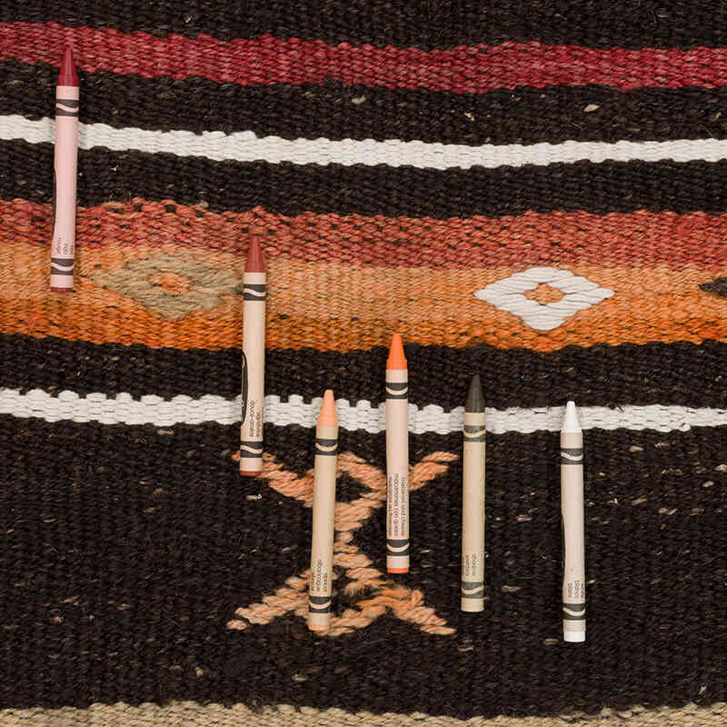 Vintage Anatolian Kilim Rug - 6' 1" x 10' 10" (73" x 130") - K0069467