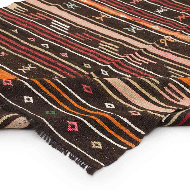 Vintage Anatolian Kilim Rug - 6' 1" x 10' 10" (73" x 130") - K0069467