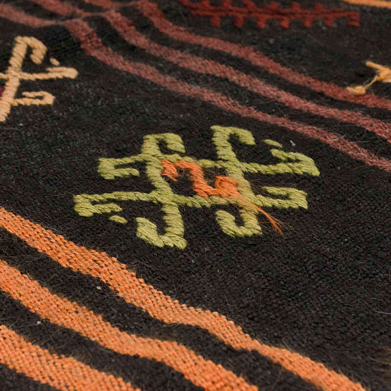 Vintage Anatolian Kilim Runner - 4' 4" x 13' 3" (52" x 159") - K0069478