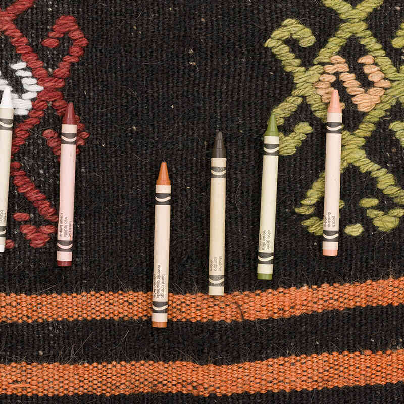 Vintage Anatolian Kilim Runner - 4' 4" x 13' 3" (52" x 159") - K0069478