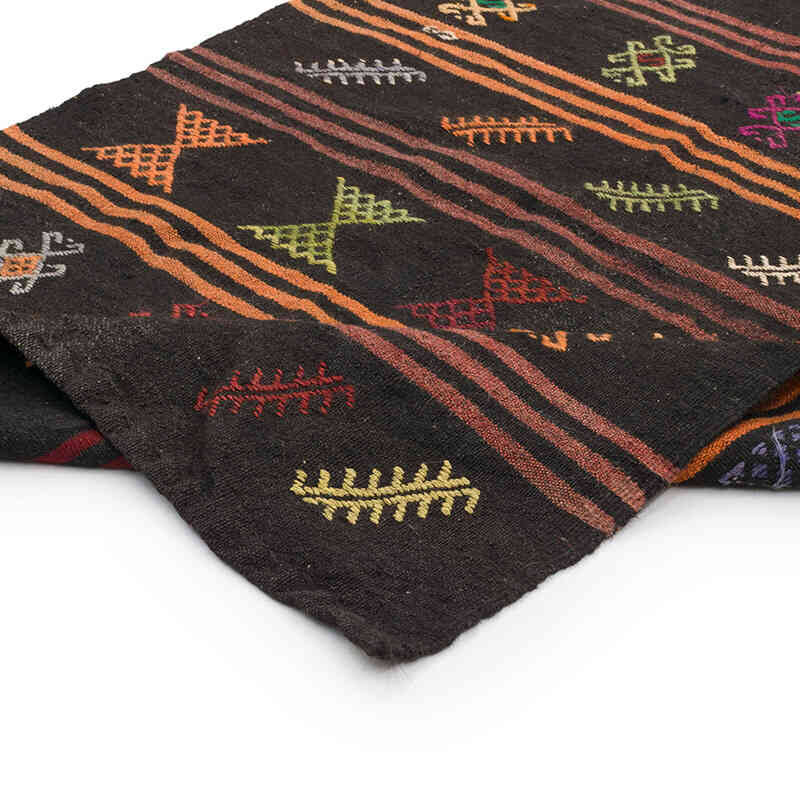 Vintage Anatolian Kilim Runner - 4' 4" x 13' 3" (52" x 159") - K0069478