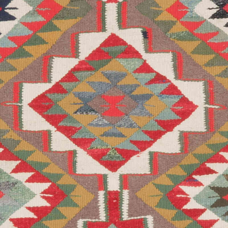Vintage Tribal Kilim Runner - 3' 3" x 12' 2" (39" x 146") - K0069491