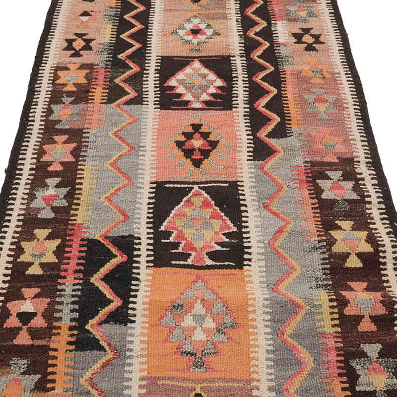Vintage Anadolu Kilim Yolluk - 93 cm x 306 cm - K0069494