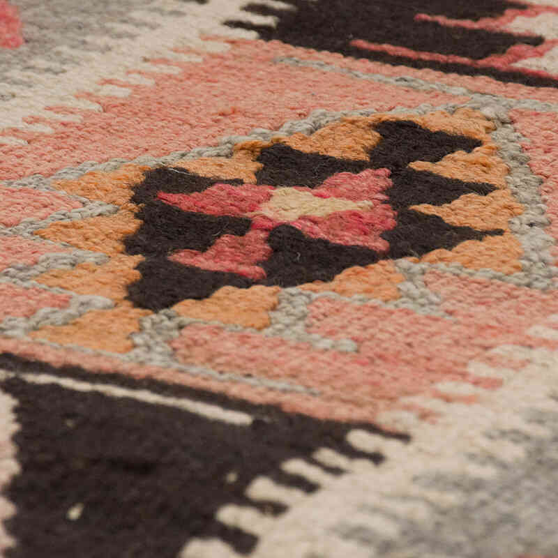 Vintage Anadolu Kilim Yolluk - 93 cm x 306 cm - K0069494