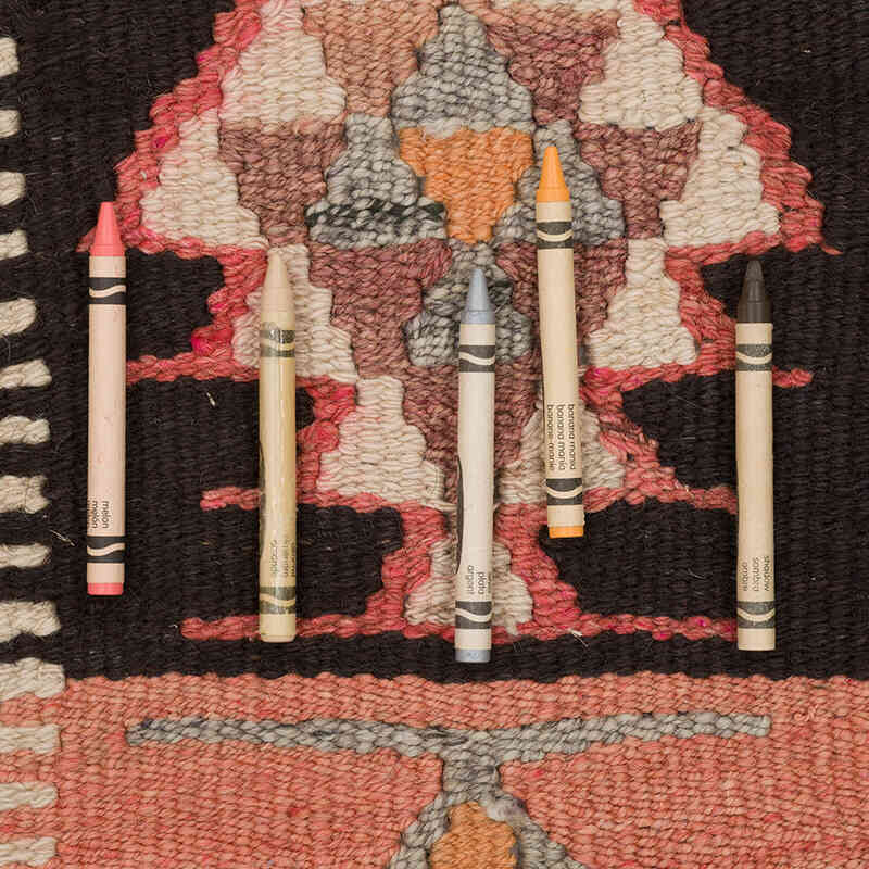 Vintage Anadolu Kilim Yolluk - 93 cm x 306 cm - K0069494
