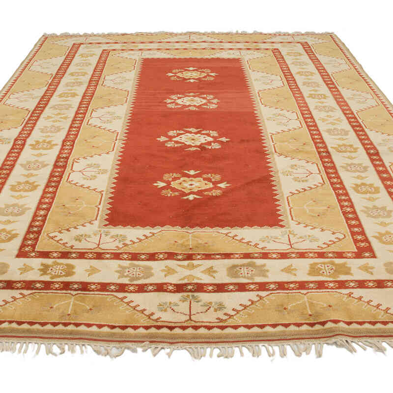 Alfombra Vintage Turca Anudada a Mano - 200 cm x 275 cm - K0069503