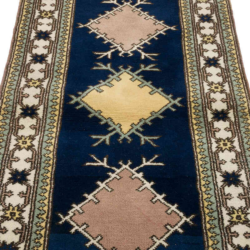 Alfombra Vintage Turca Anudada a Mano - 86 cm x 152 cm - K0069508