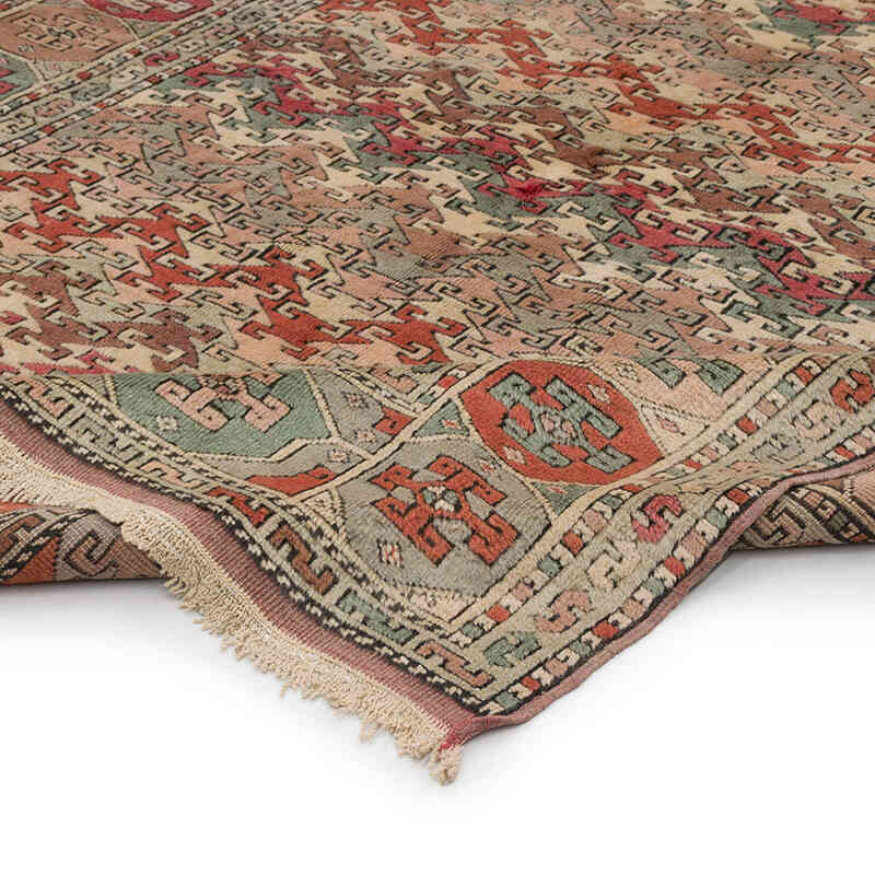 Vintage Turkish Hand-Knotted Rug - 5' 10" x 7' 9" (70" x 93") - K0069511