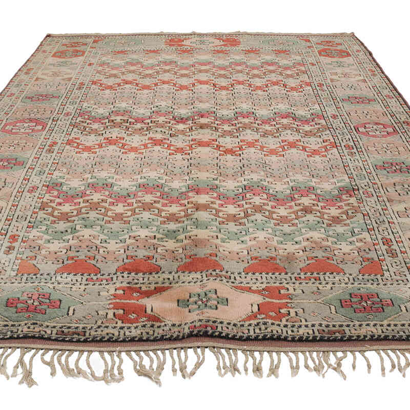 Vintage Turkish Hand-Knotted Rug - 5' 10" x 7' 9" (70" x 93") - K0069511