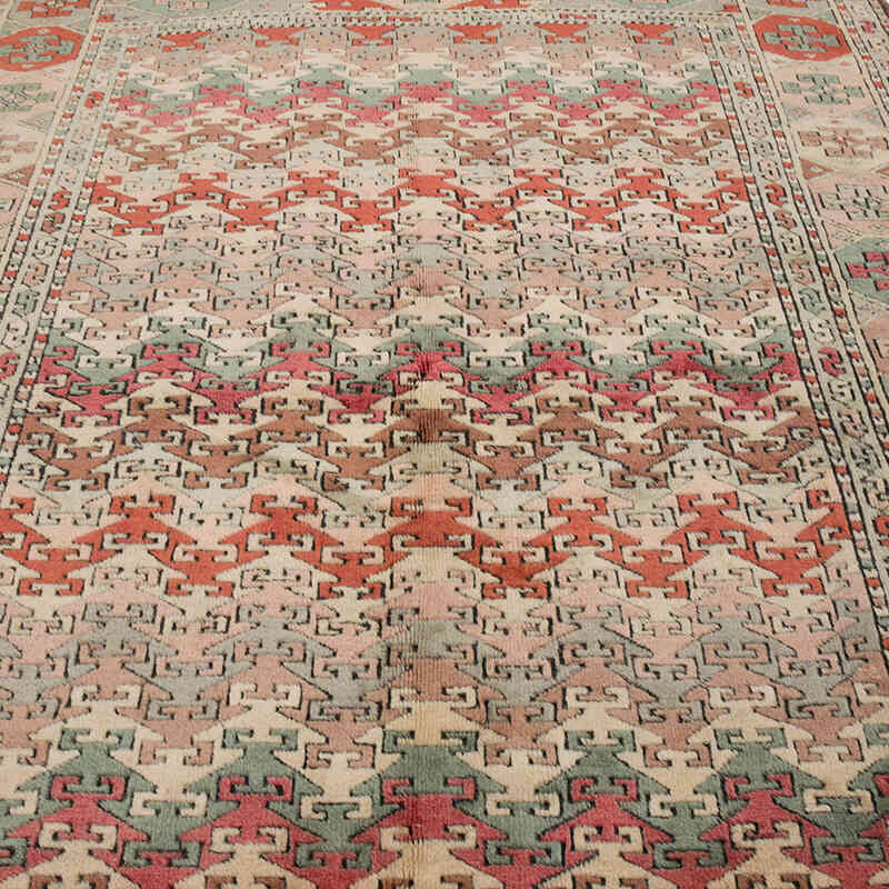 Vintage Turkish Hand-Knotted Rug - 5' 10" x 7' 9" (70" x 93") - K0069511