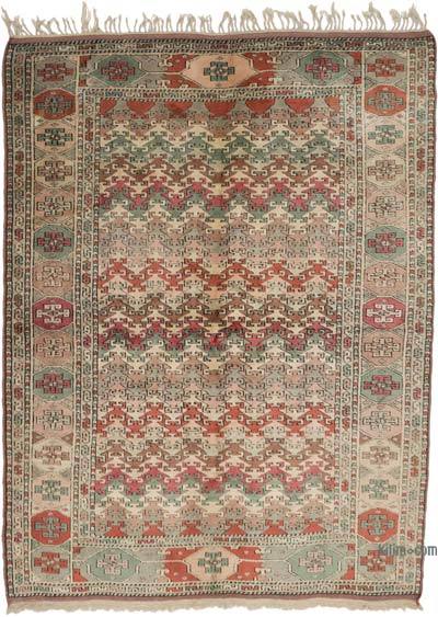 El Dokuma Vintage Halı - 179 cm x 235 cm