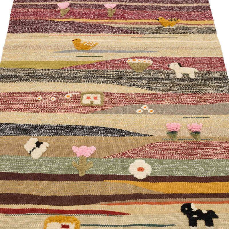 Nueva Alfombra Turca Kilim - 95 cm x 175 cm - K0069519