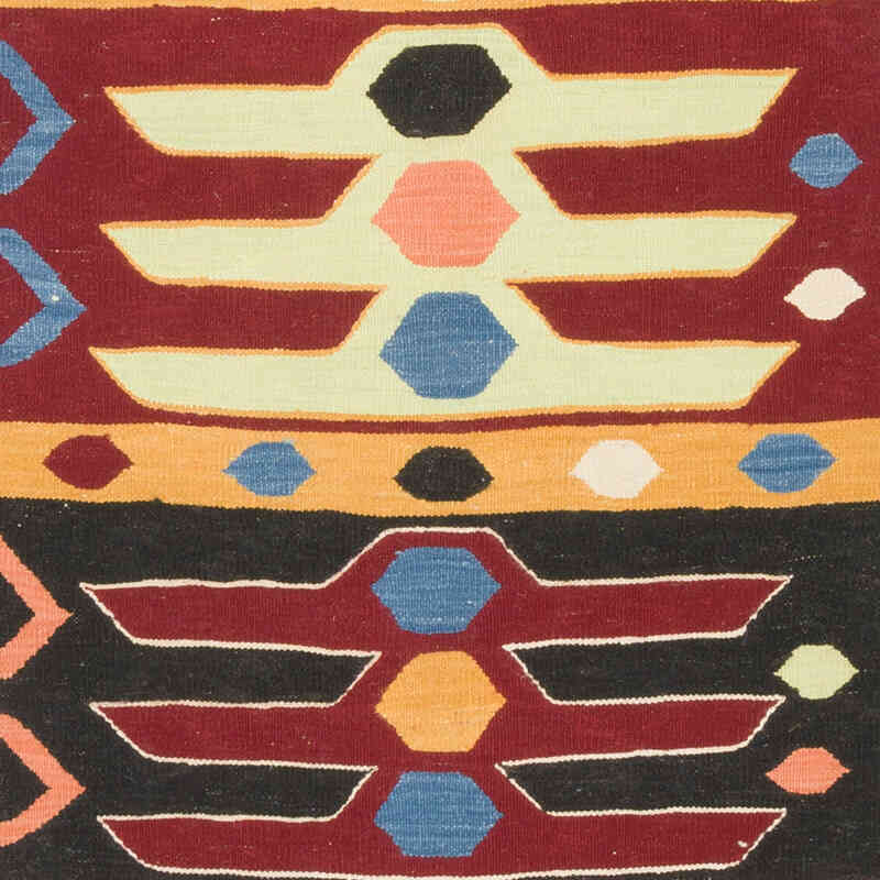 New Handwoven Turkish Kilim Runner - 3' 1" x 9' 11" (37" x 119") - K0069520