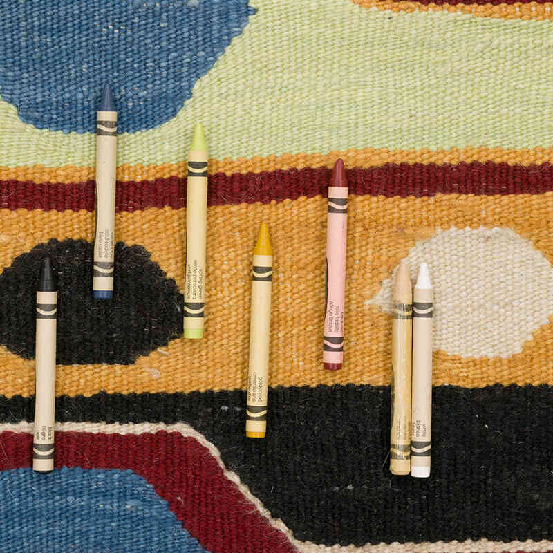 New Handwoven Turkish Kilim Runner - 3' 1" x 9' 11" (37" x 119") - K0069520