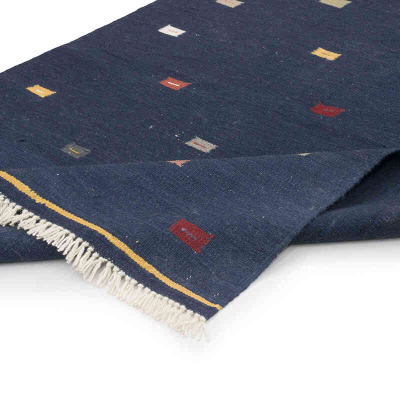 New Handwoven Turkish Kilim Rug - 4' 1" x 6'  (49" x 72") - K0069526