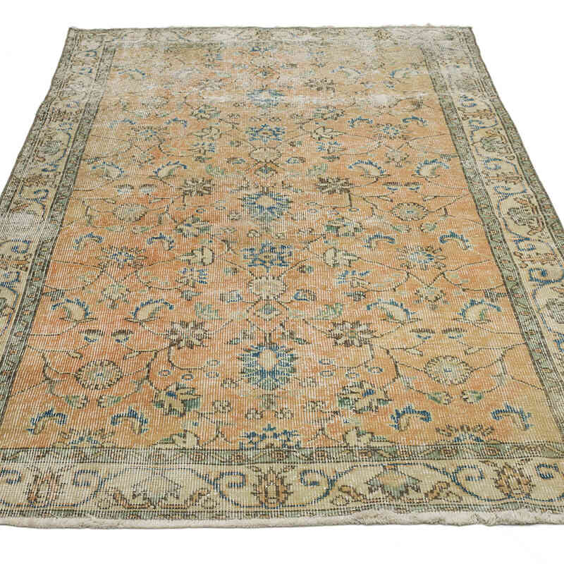 El Dokuma Vintage Hali - 115 cm x 202 cm - K0069543
