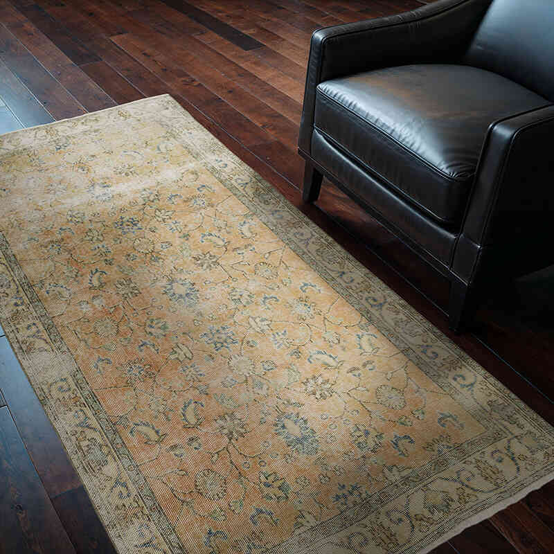 El Dokuma Vintage Hali - 115 cm x 202 cm - K0069543
