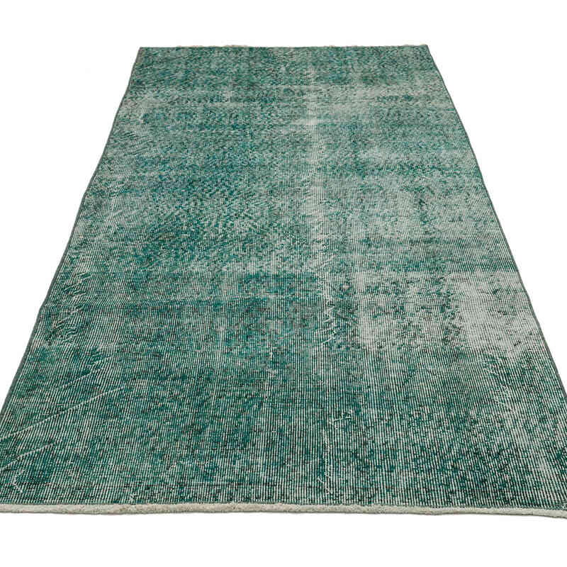 Alfombra Turca Vintage Sobre-teñida - 102 cm x 218 cm - K0069545