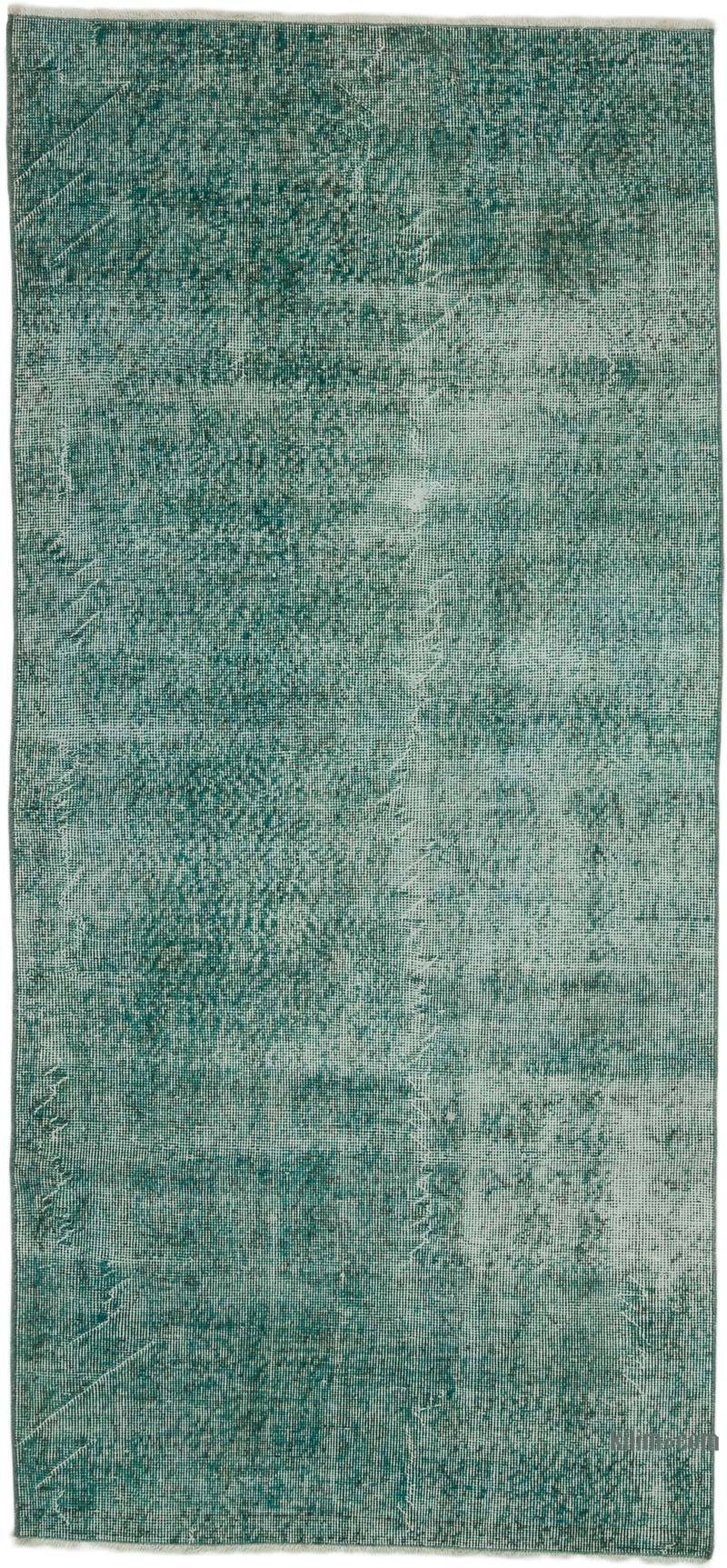 Alfombra Turca Vintage Sobre-teñida - 102 cm x 218 cm - K0069545