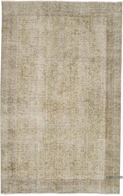 Vintage Turkish Hand-Knotted Rug - 6' 2" x 9' 9" (74" x 117")