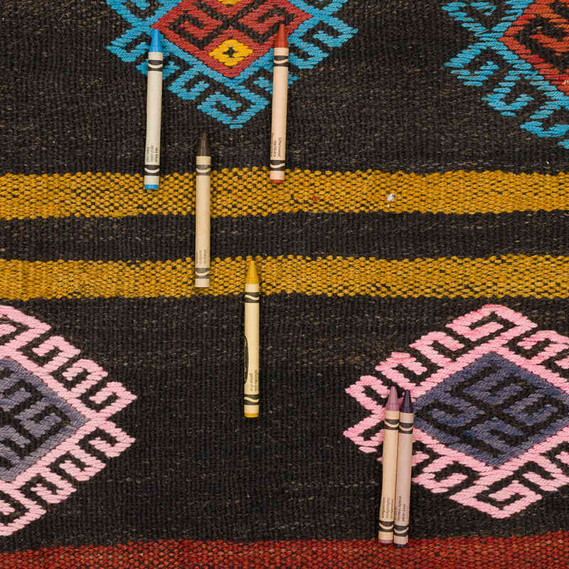 Kilim Vintage Turco de Pasillo - 134 cm x 386 cm - K0069552