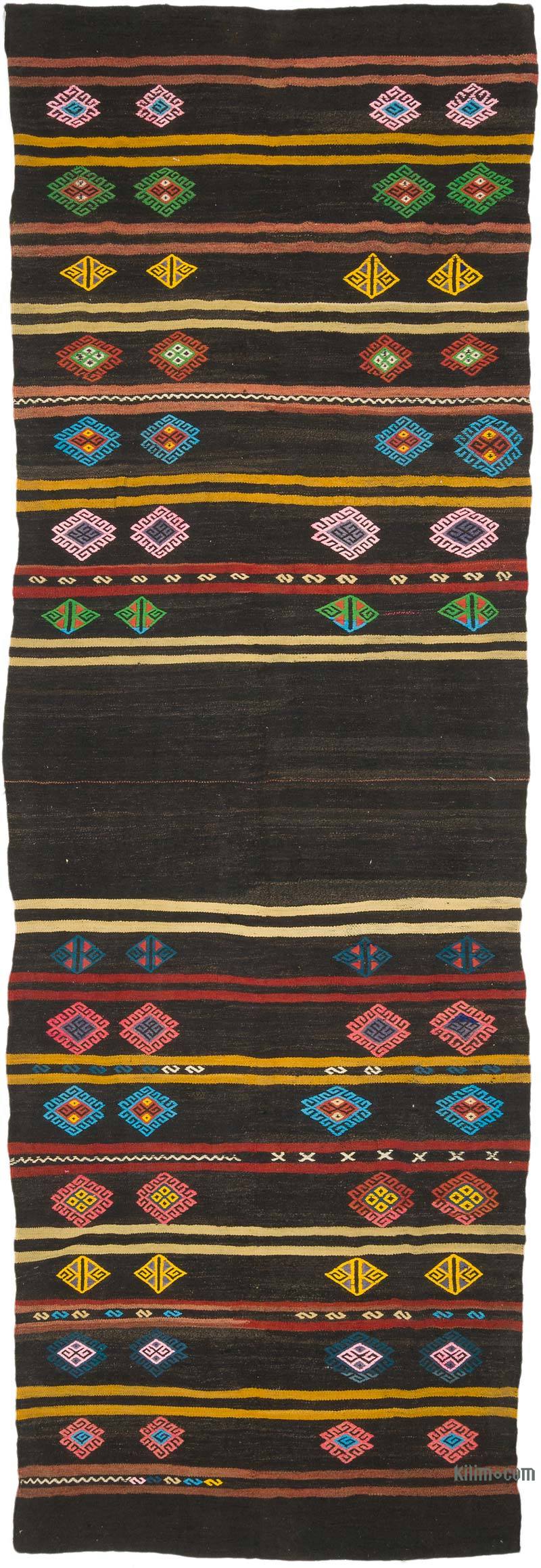 Kilim Vintage Turco de Pasillo - 134 cm x 386 cm - K0069552